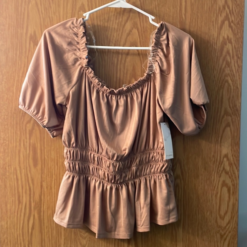 Off the shoulder blouse